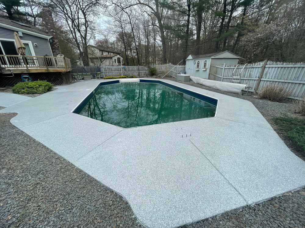 Pool Deck Coating — Easton, MA